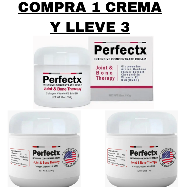 PERFECTX® TERAPIA ARTICULAR Y MUSCULAR - [PROMOCIÓN] PAGA 1 LLEVA 3 UNIDADES
