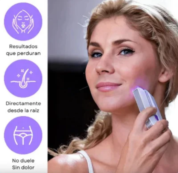 DEPILADORA ELECTRICA | SIN QUEMADURAS, SIN IRRITACIÓN, SIN DOLOR + LIBRO GRATIS